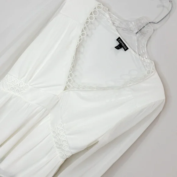 Express flowy bubble sleeve boho chiffon top ❤️ - Picture 2 of 6